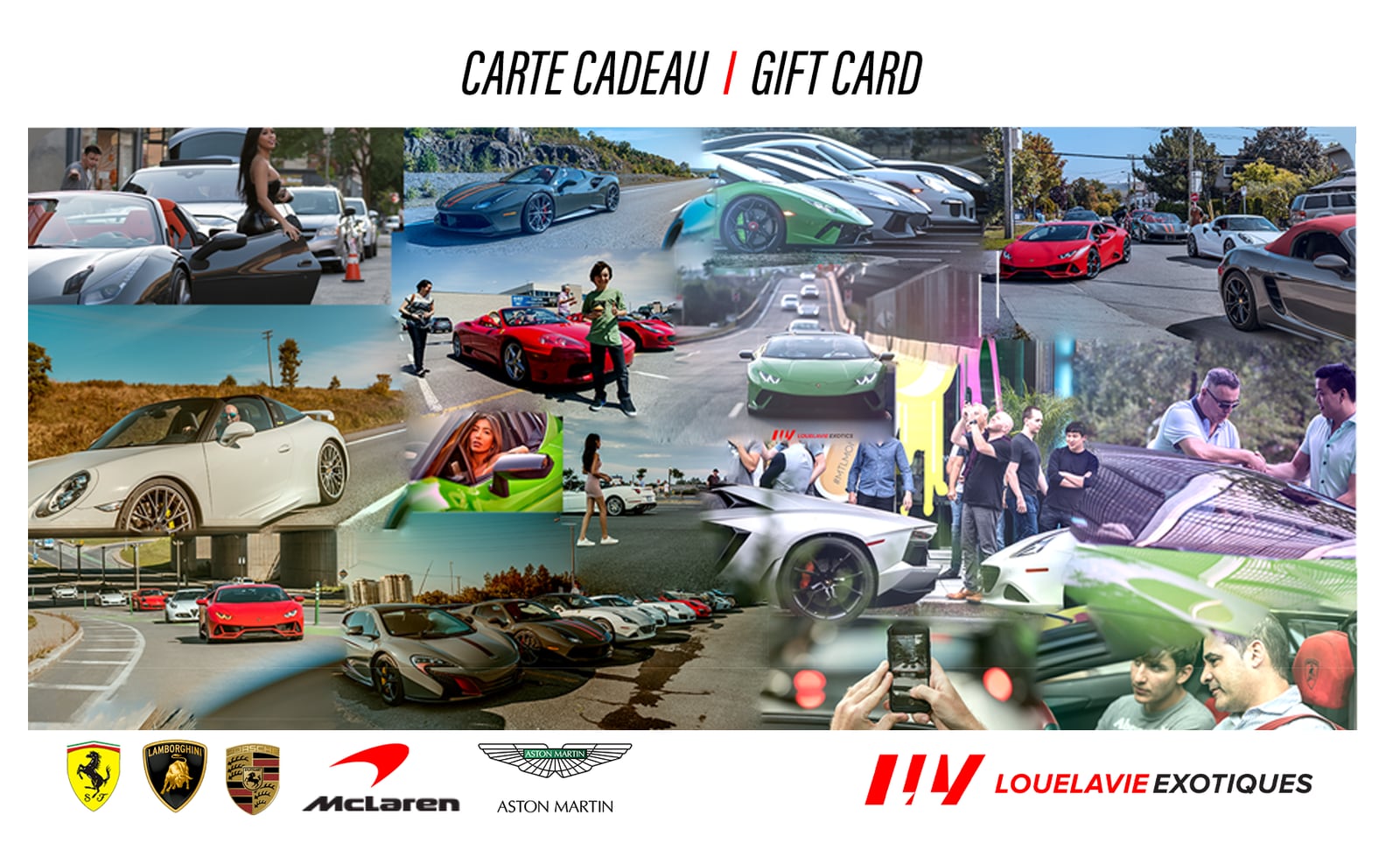 Loue La Vie gift card — Carte cadeau / Gift card